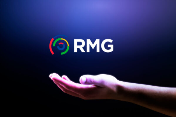 purple hand background showing invisible object gesture