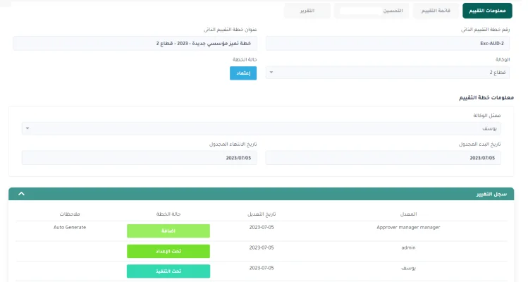 excellence detailed plan