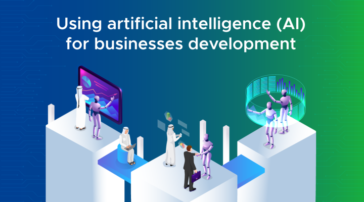 Implementing governance Using artificial intelligence (AI) for businesses development Renad Al Majd Group for Information Technology RMG