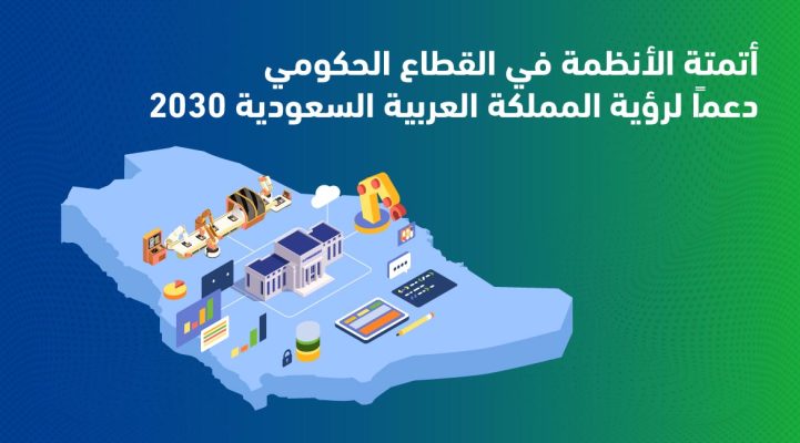 Automating systems in the government sector in support of Saudi Arabias Vision 2030