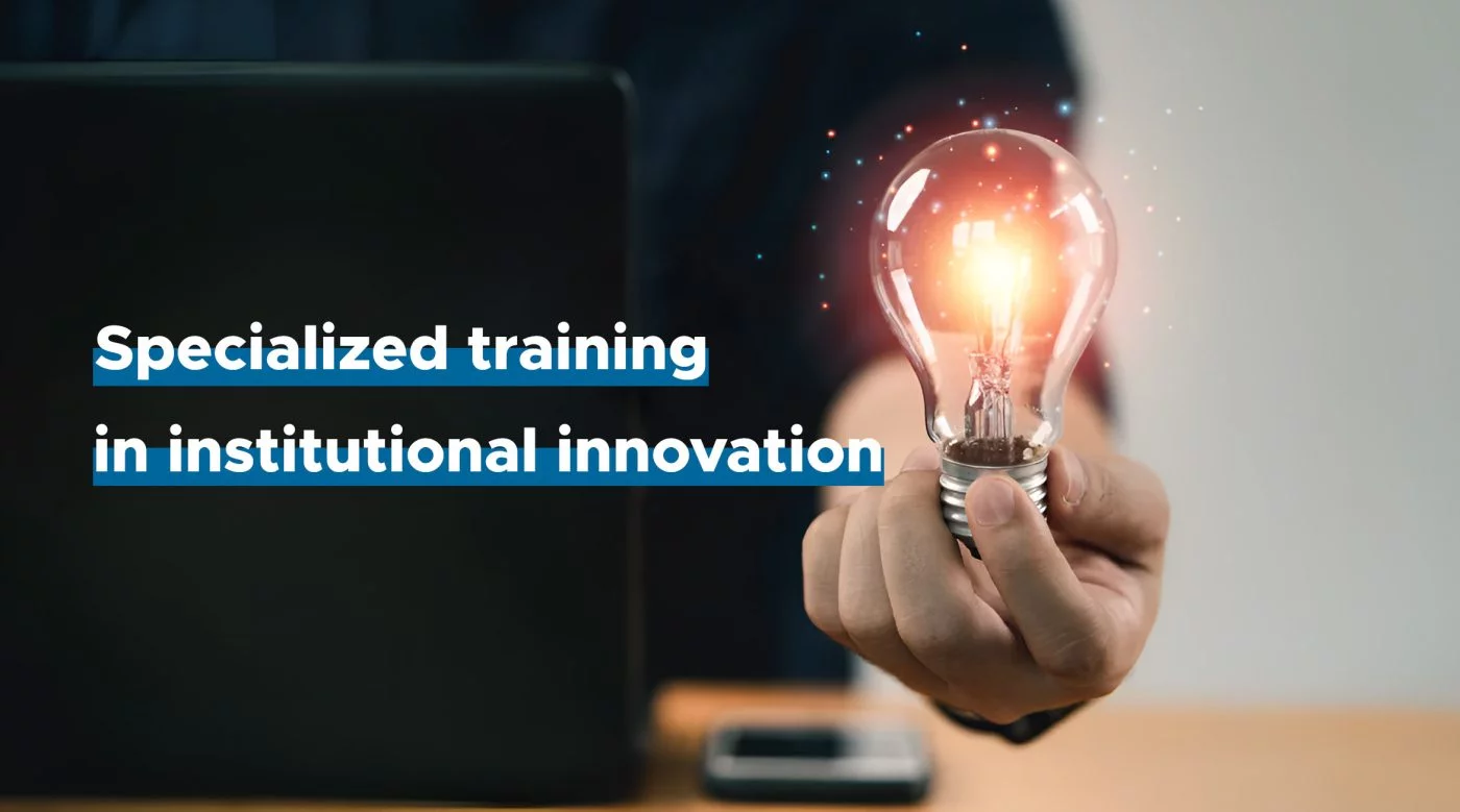Specialized training in institutional innovation