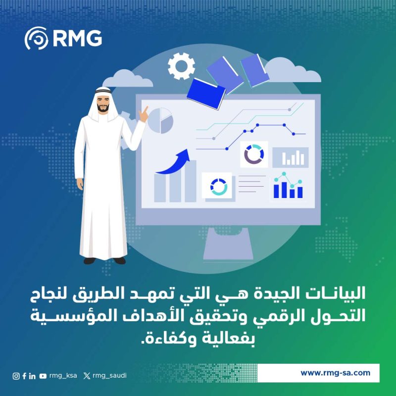جودة البيانات أساس للتحول الرقمي ومنصات دعم القرار 2 البيانات الجيدة هي التي تمهد الطريق للنجاح