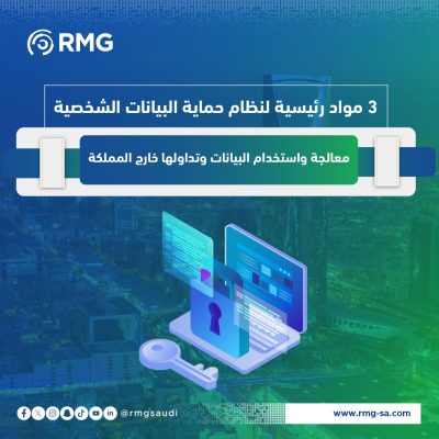 3 مواد رئيسية لنظام حماية البيانات الشخصية