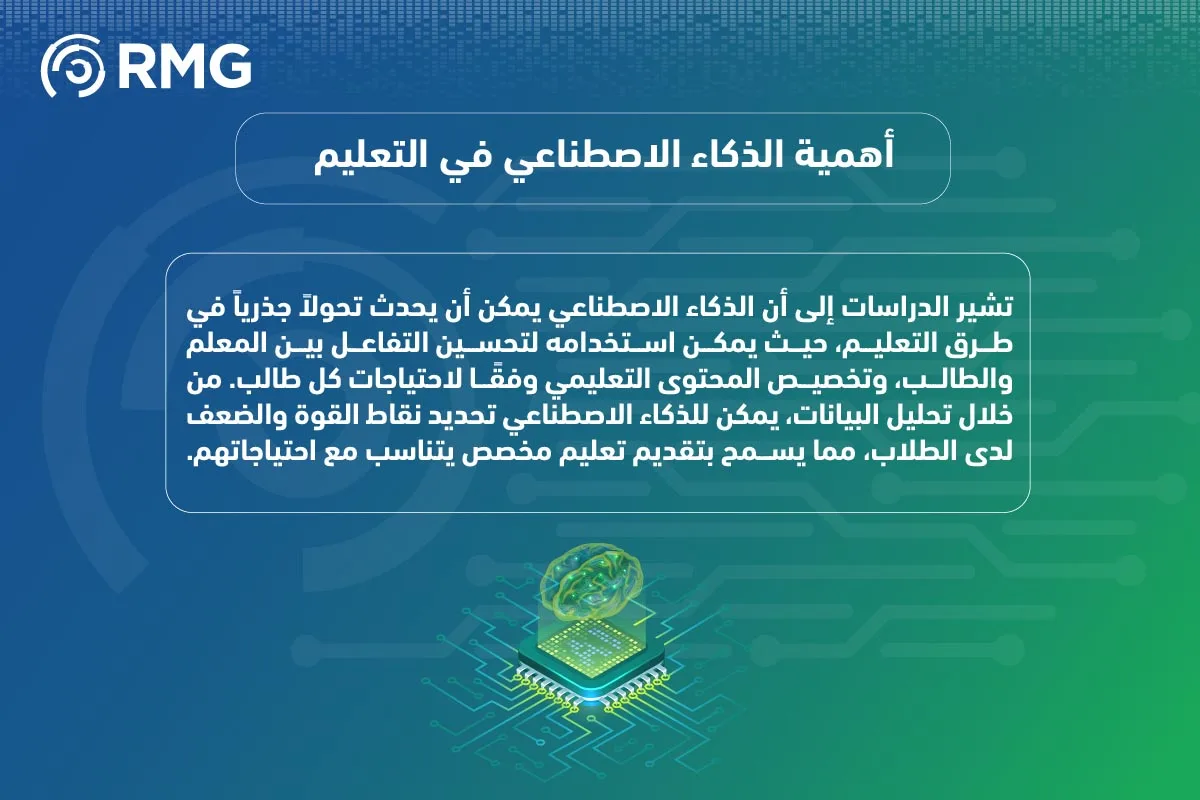 الذكاء الاصطناعي AI في التعليم ثورة تعزز التعلم 04