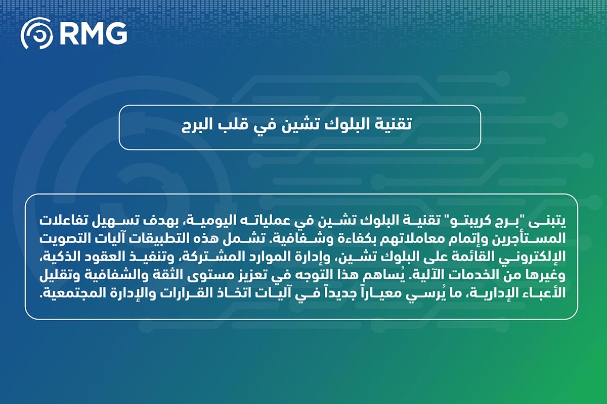 دبي تُطلق برج كريبتو صرح جديد للابتكار في عالم البلوك تشين والويب 3 06