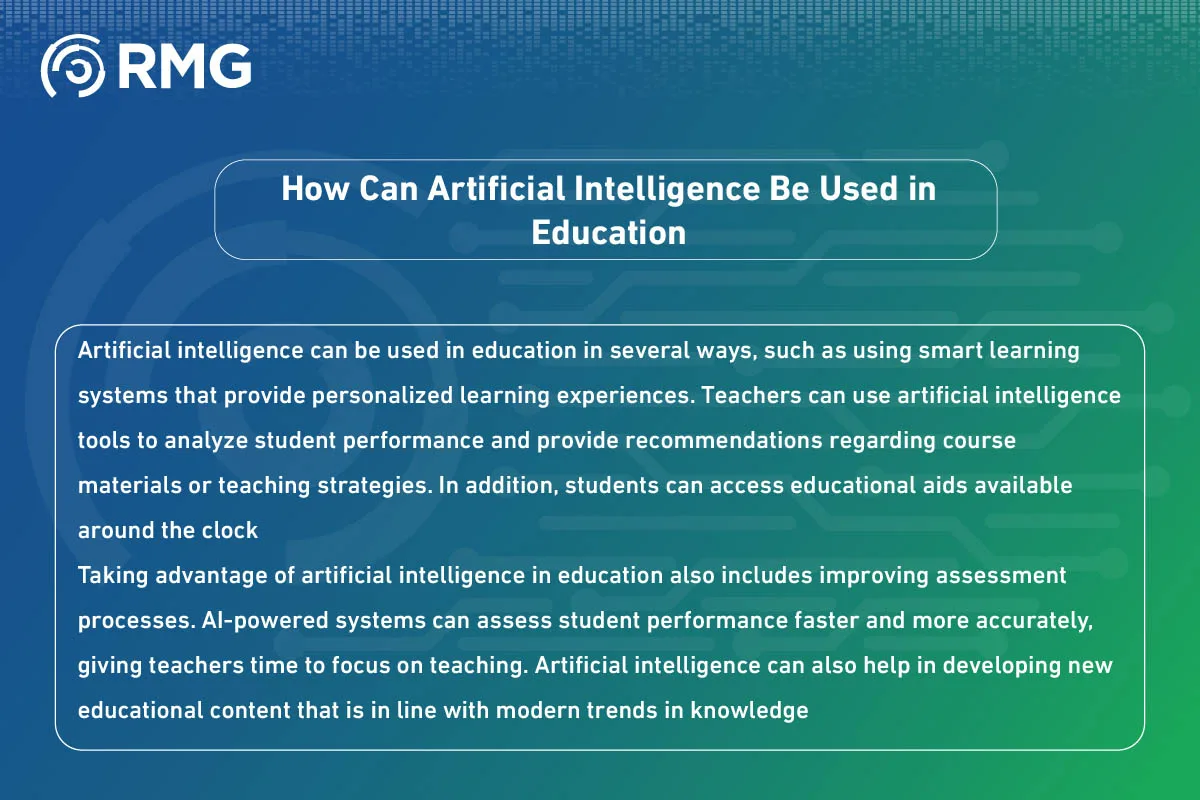 Artificial Intelligence in Education