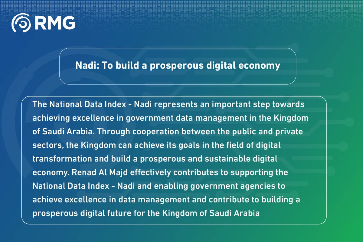 The National Data Index - Nadi: A Strategic Vision for Excellence in Government Data Management 7 The National Data Index 10