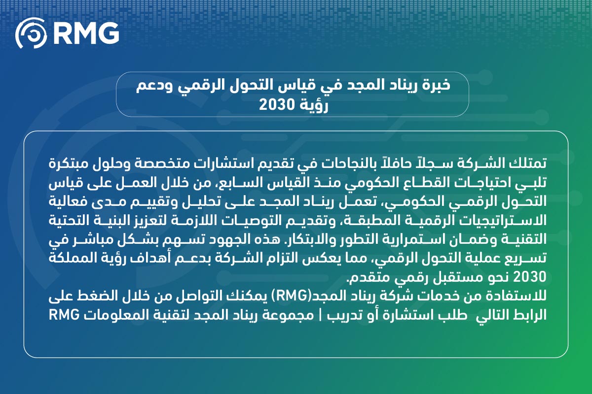 معيار حوكمة التحول الرقمي 12