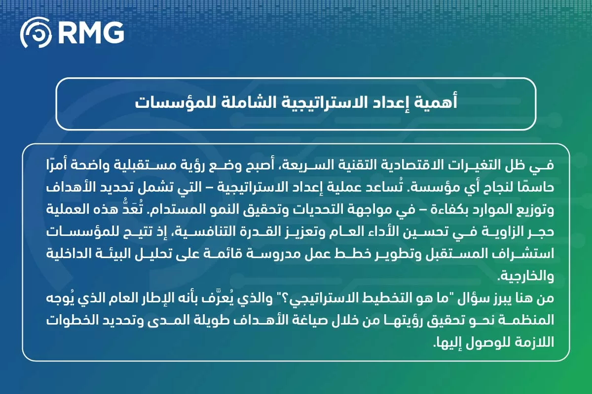 التخطيط الاستراتيجي