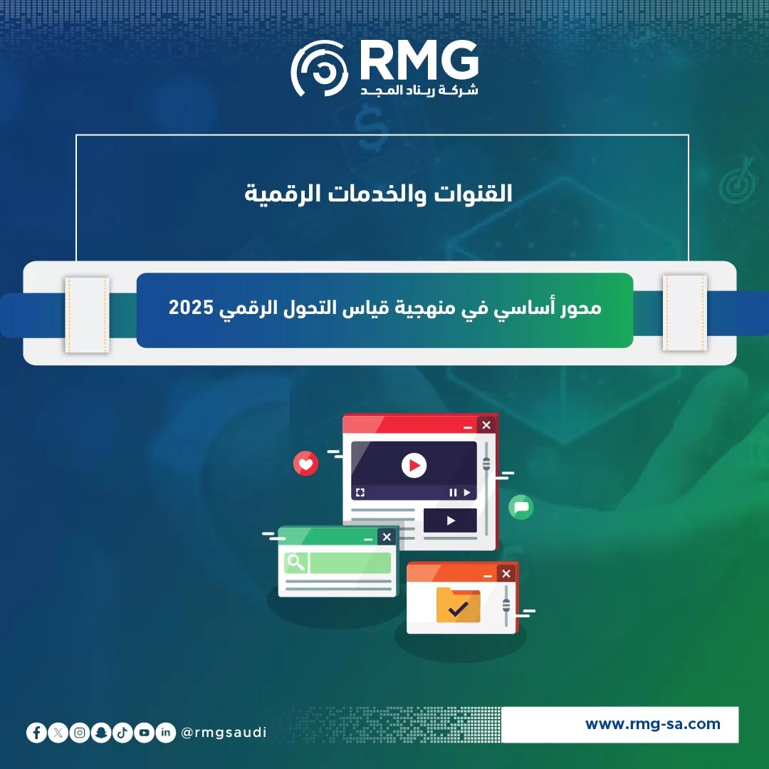 القنوات والخدمات الرقمية