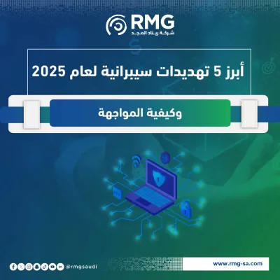 أبرز 5 تهديدات سيبرانية لعام 2025 وكيفية المواجهة1