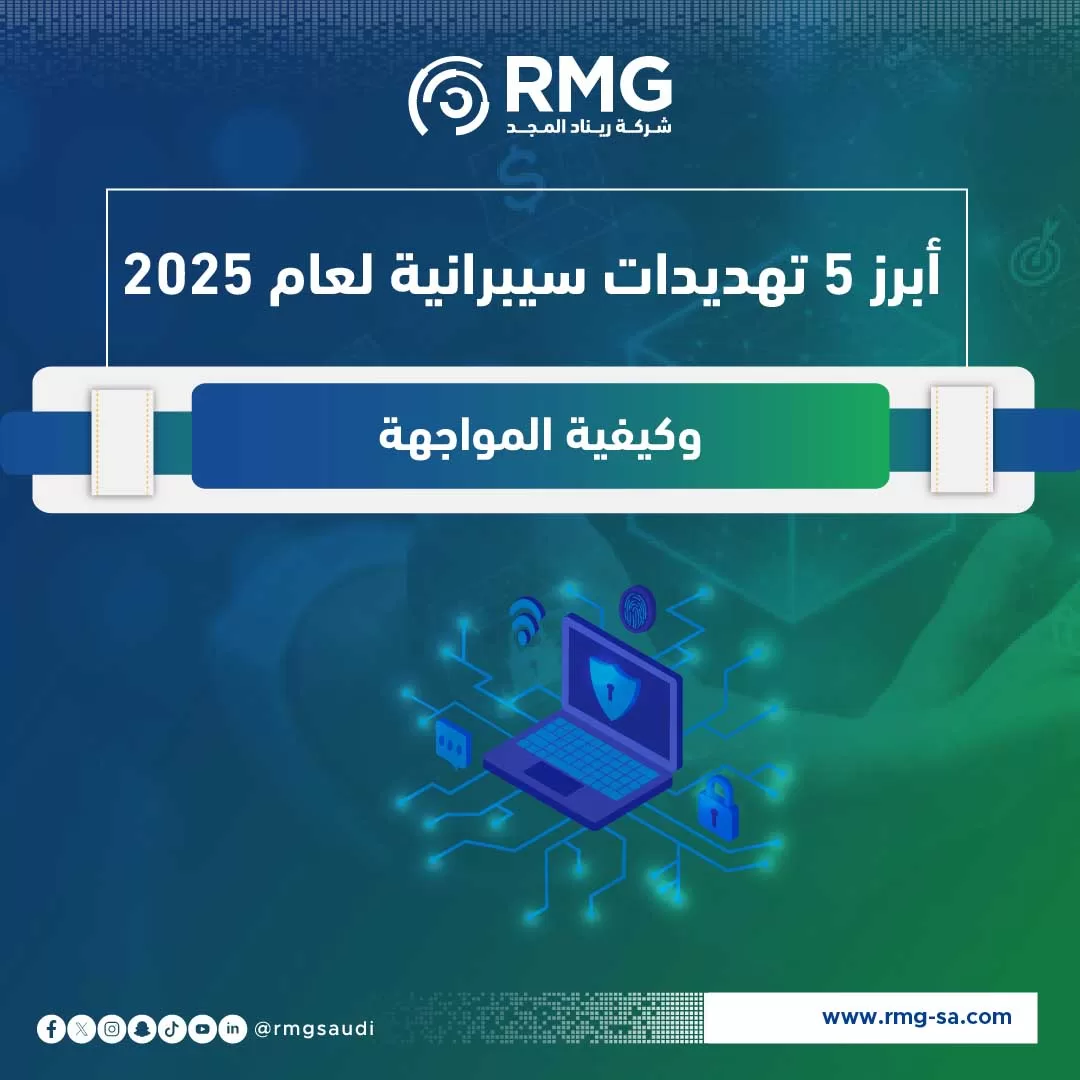 أبرز 5 تهديدات سيبرانية لعام 2025 وكيفية المواجهة1