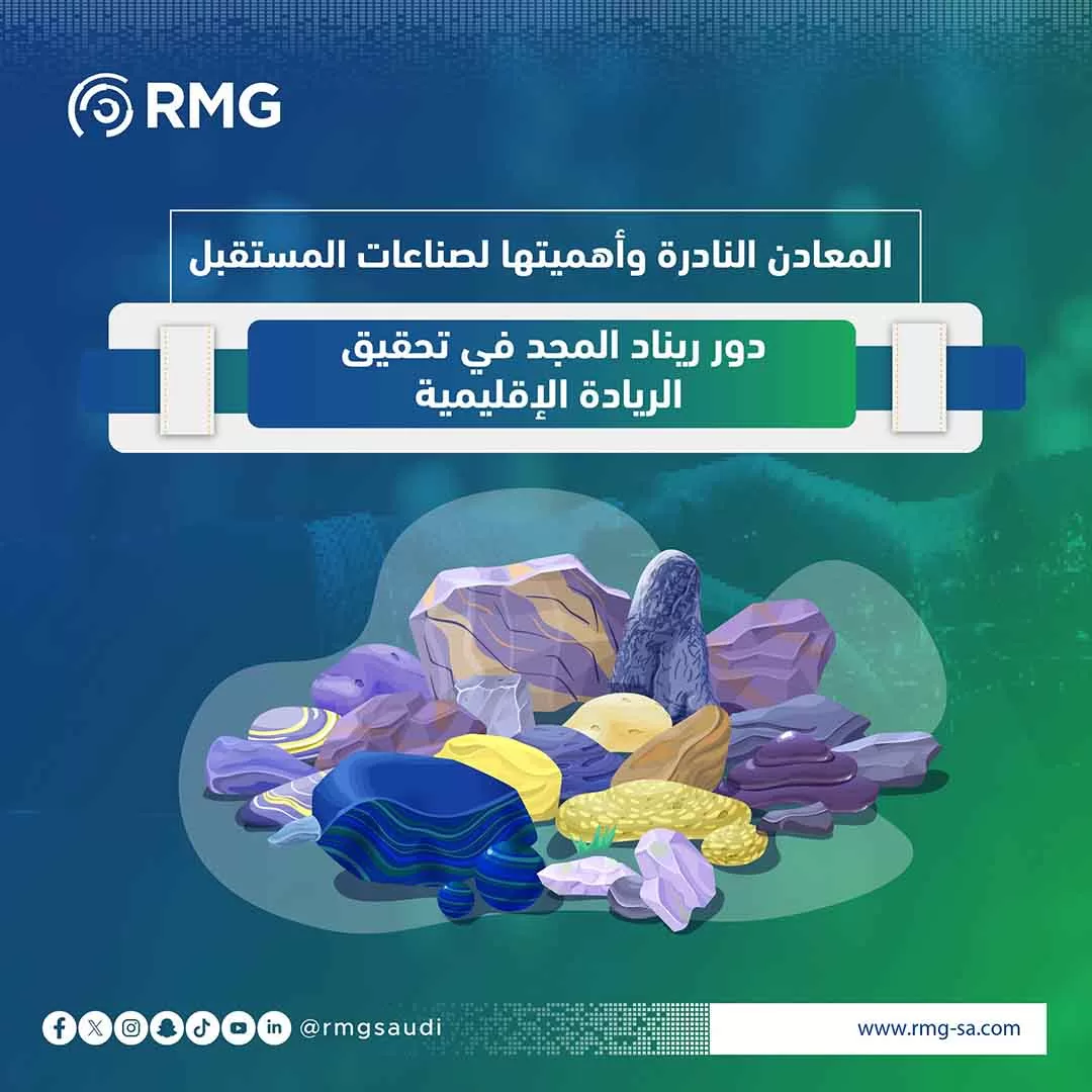 المعادن النادرة وأهميتها لصناعات المستقبل: دور ريناد المجد في تحقيق الريادة الإقليمية