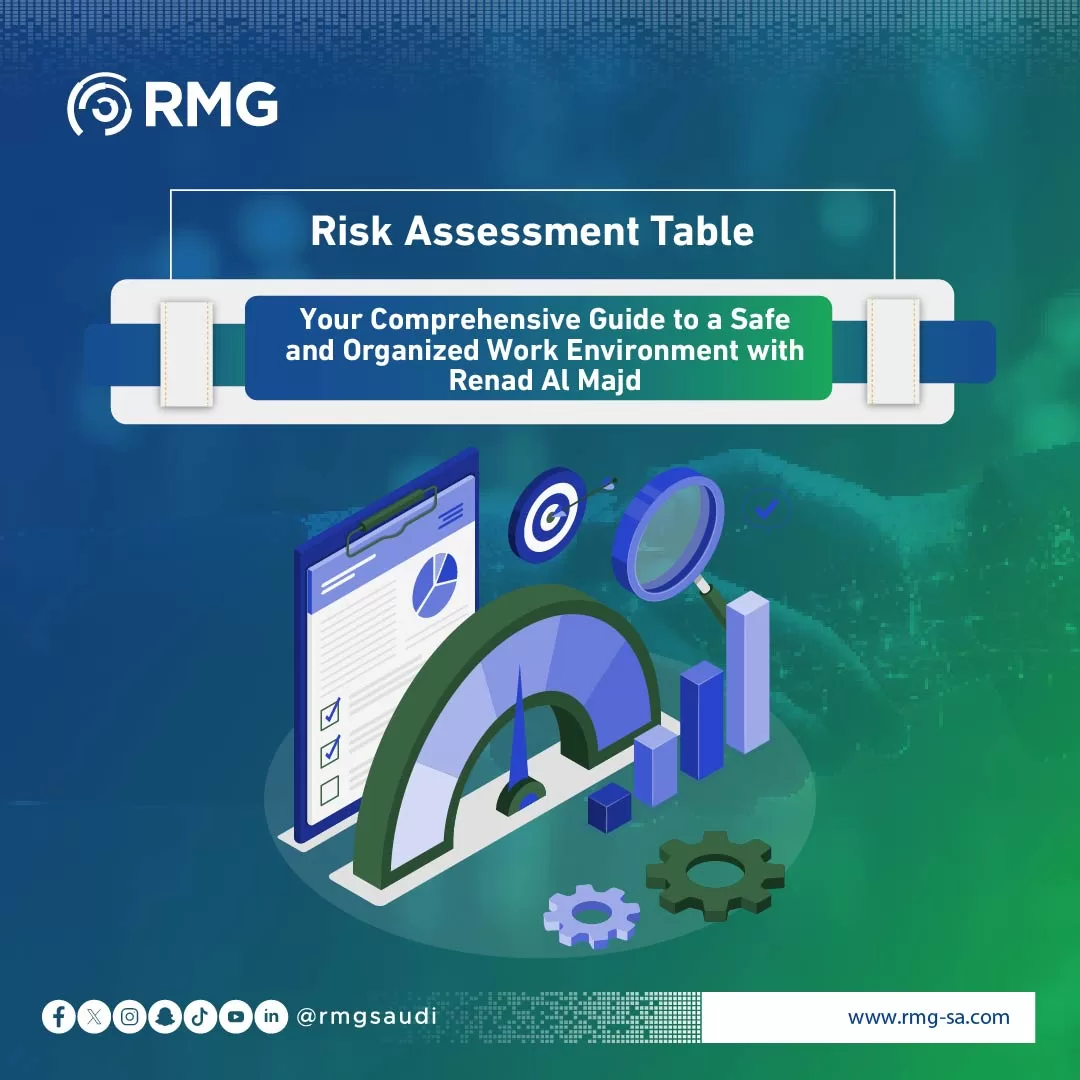 Risk Assessment Table: Your Comprehensive Guide to a Safe and Organized Work Environment with Renad Al Majd
