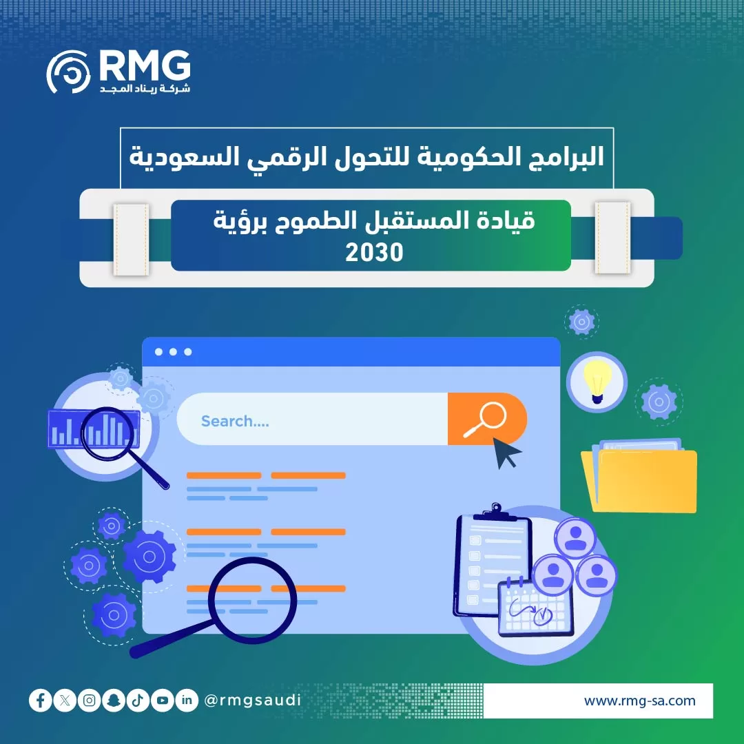 البرامج الحكومية للتحول الرقمي السعودية 03