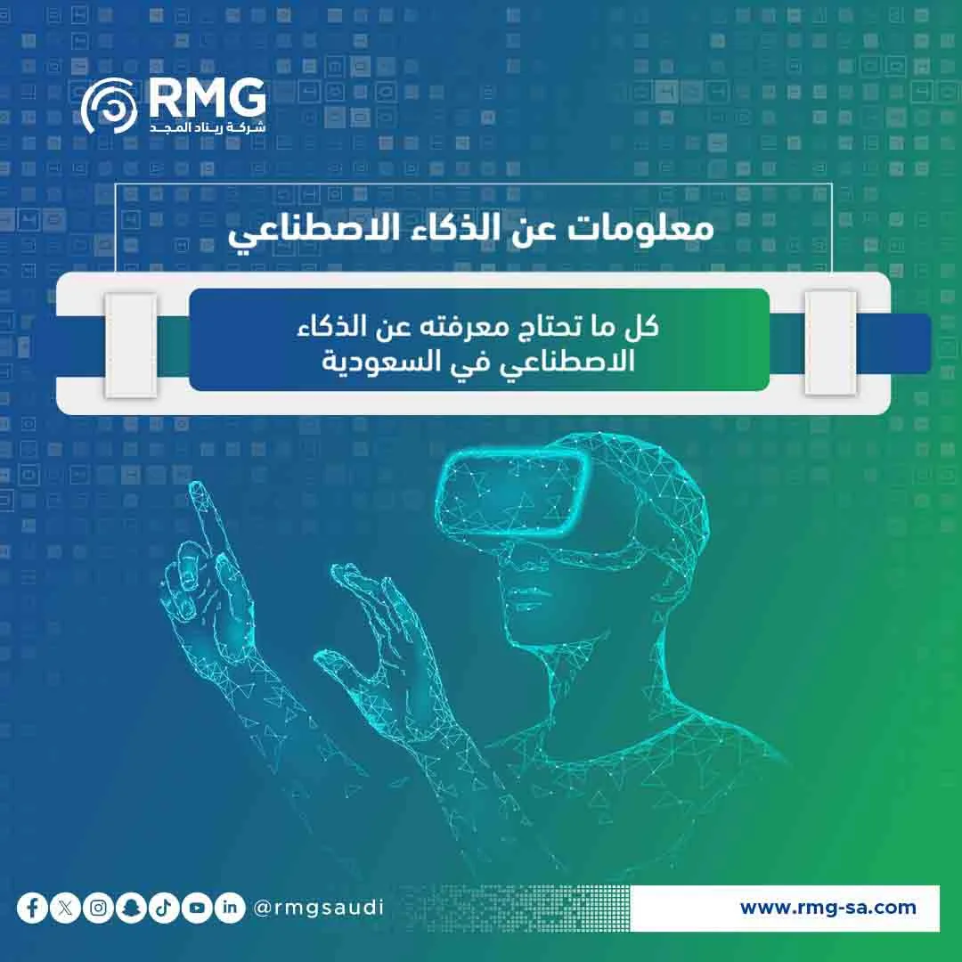 معلومات عن الذكاء الاصطناعي: كل ما تحتاج معرفته عن الذكاء الاصطناعي في السعودية