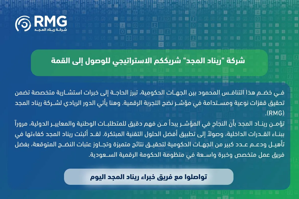 مؤشر نضج التجربة الرقمية في السعودية 2 1