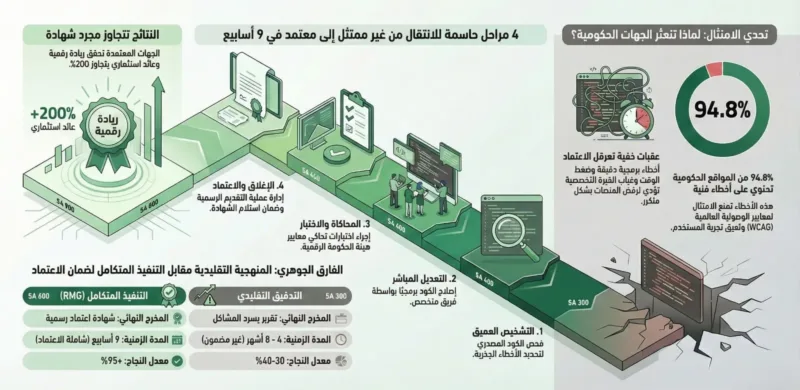 تحول رقمي شامل للمنصات الحكومية