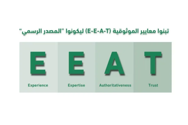 معايير E-E-A-T للمحتوى الرقمي