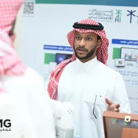 رعاية ومشاركة ريناد المجد (RMG) في يوم الذكاء الاصطناعي بجامعة الملك سعود 59 DSC 1512