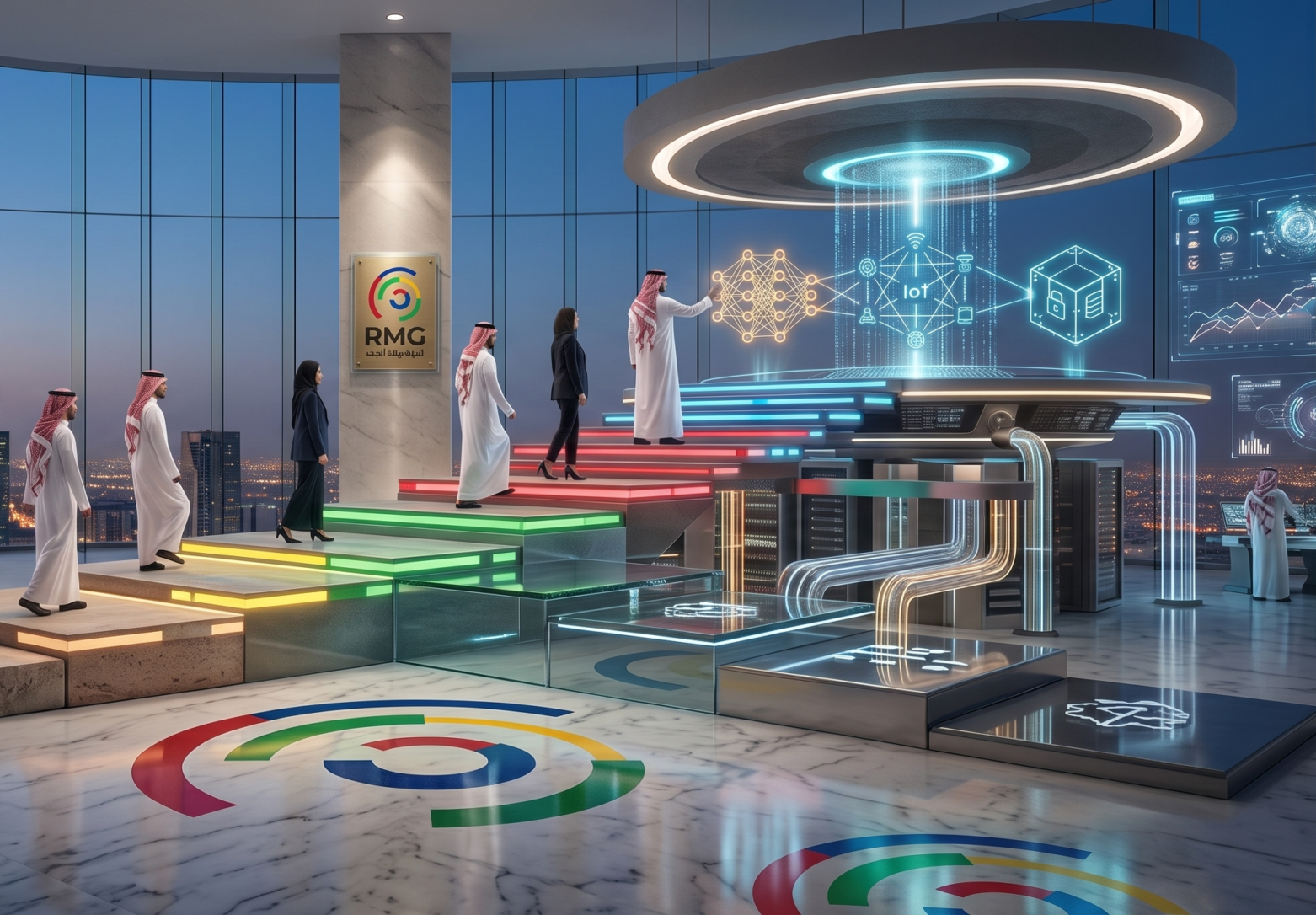 ريناد المجد RMG 18 من 22ناشئ22 إلى 22متميز22 الدليل العملي للارتقاء بمستوى نضج جهتك في مؤشر جاهزية التقنيات الناشئة scaled e1782640783536