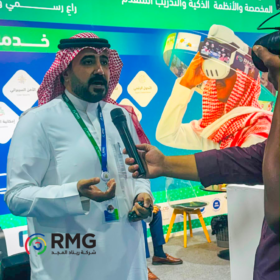 في يومه الثاني، جناح RMG يستعرض حلوله في الحوكمة والأمن السيبراني بمعرض ليبيا الرقمية 33 3 1