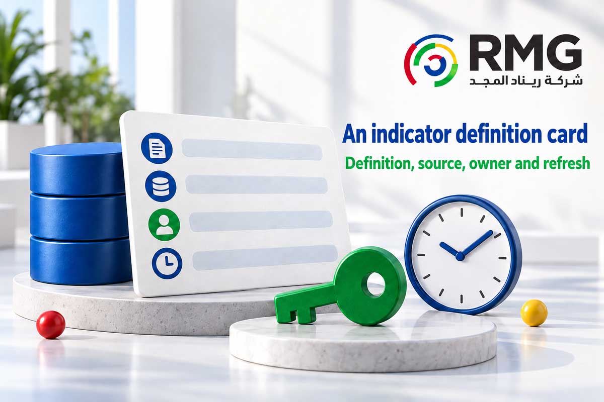 Why do numbers differ across departments? Building a shared glossary for data and indicators 1 RMG S12 Internal 01 EN V01